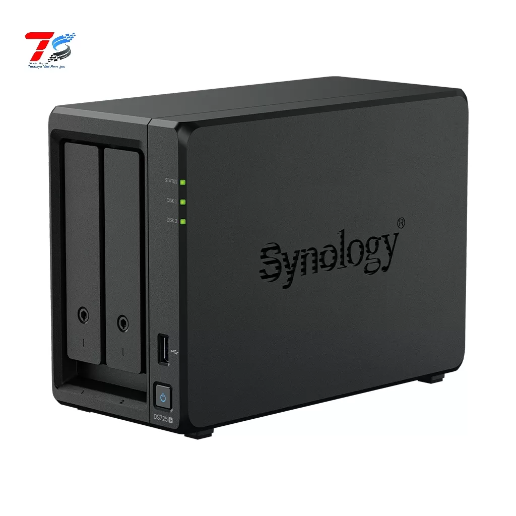 Thiết bị lưu trữ mạng Synology DS725+ 2-bay Plus series model